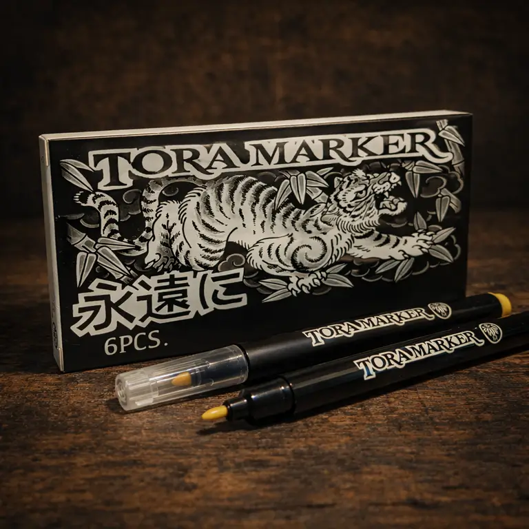 Tora Marker Fine Tip - Kin Yellow