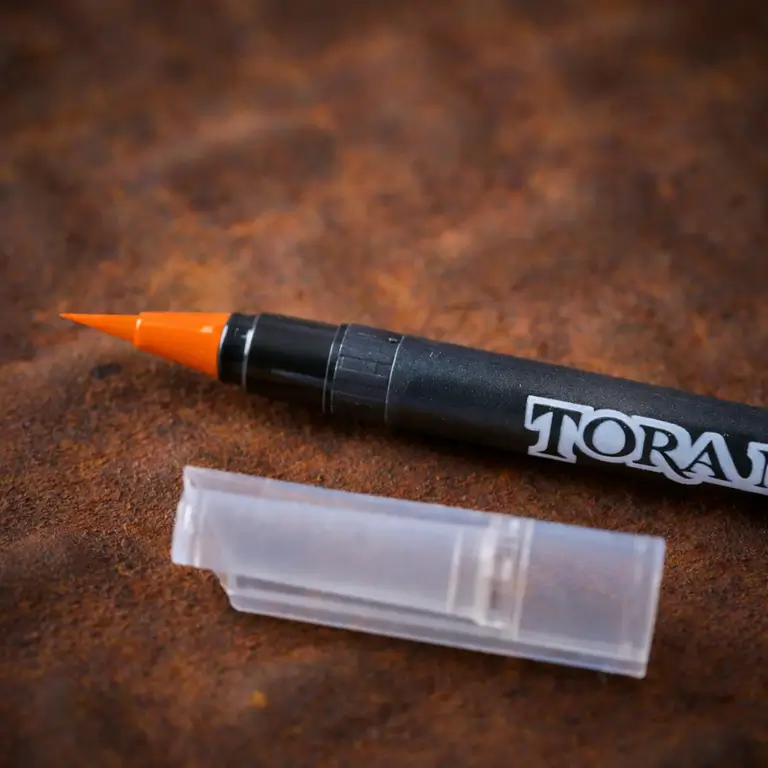 Tora Marker Brush - Daidai Orange
