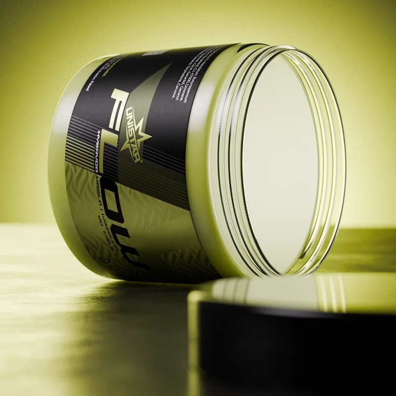 Geöffnete Dose Unistar Flow Tattoo Butter 500 g