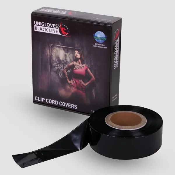 Clipcord Sleeves black 365 m x 5,5 cm