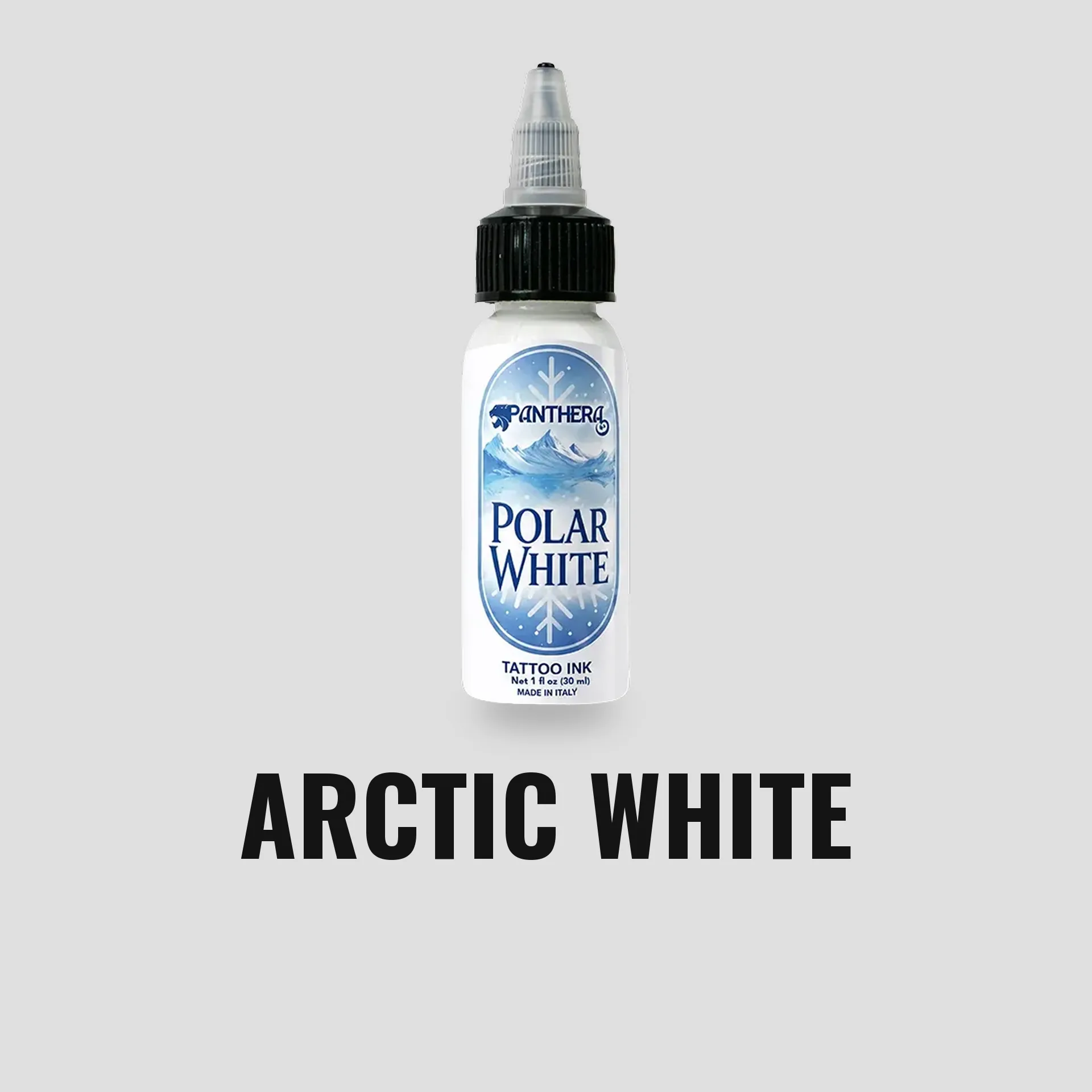 Panthera Polar White Arctic White, 30-ml-Flasche weiße Tattoo Farbe für große Flächen
