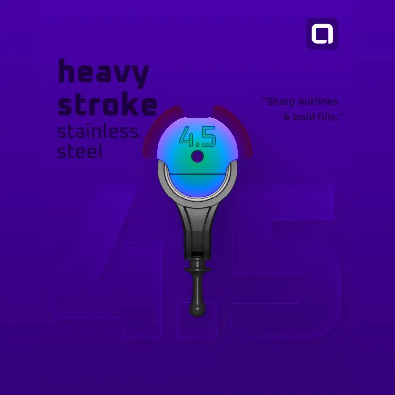 ACUS Heavy Stroke 4.5mm Edelstahl Stroke