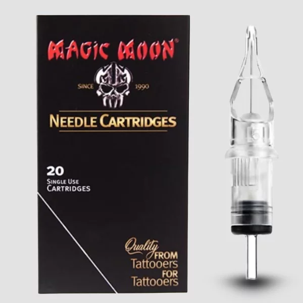 Magic Moon Round Liner Standard Cartridge Frontansicht Magic Moon Round Liner Standard Cartridge Seitenansicht Magic Moon Round Liner Standard Cartridge Spitze Magic Moon Round Liner Standard Cartridge Detailansicht Magic Moon Round Liner Standard Cartrid