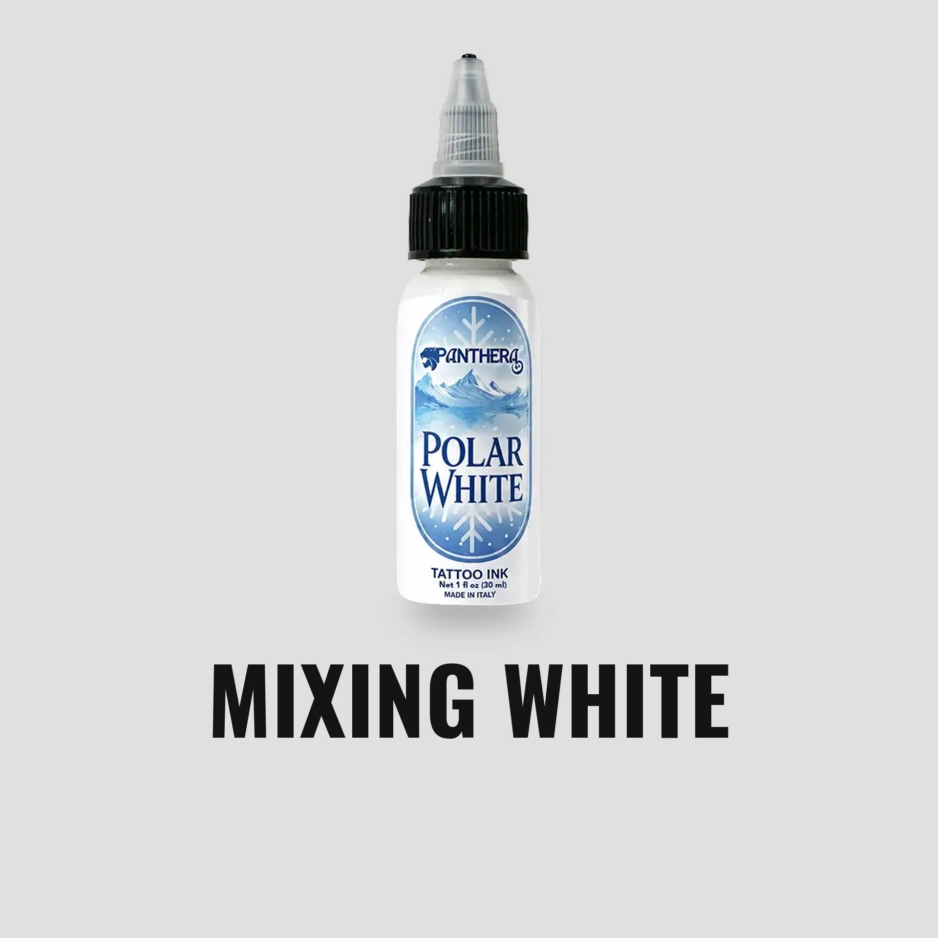 Panthera Polar White Mixing White, 30-ml-Flasche weiße Tattoo Farbe zum Aufhellen