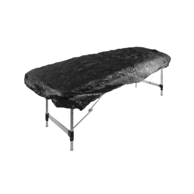 Liegenabdeckung 210x90x20cm Schwarz - 10er Pack