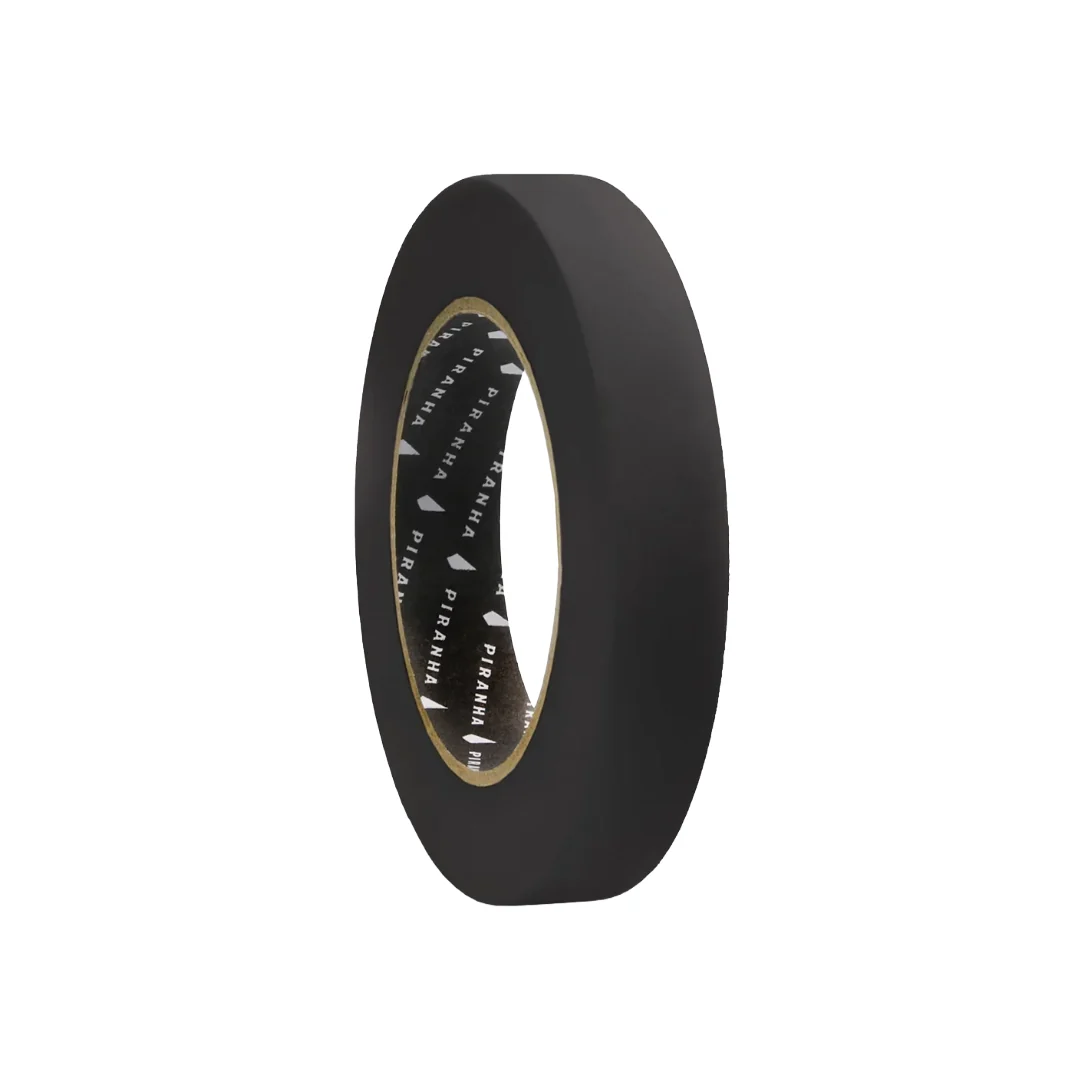 Piranha Paper Tape Schwarz 20 mm × 50 m Papier-Klebeband