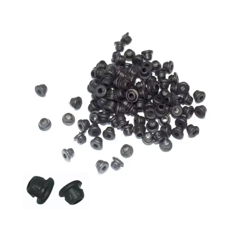Nadelstangengummis schwarz - 50 Stck.