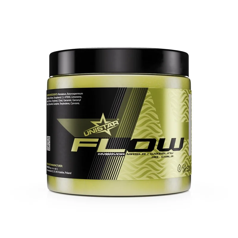 Unistar Flow Tattoo Butter 500 g Dose mit Etikett