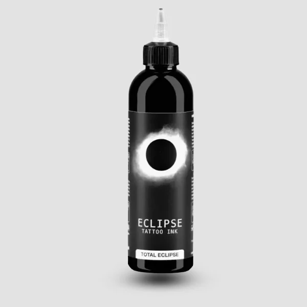 Eclipse Total Eclipse Black Ink – hochreines, hypoallergenes Schwarz für Linien und Grey Wash, 260ml Flasche