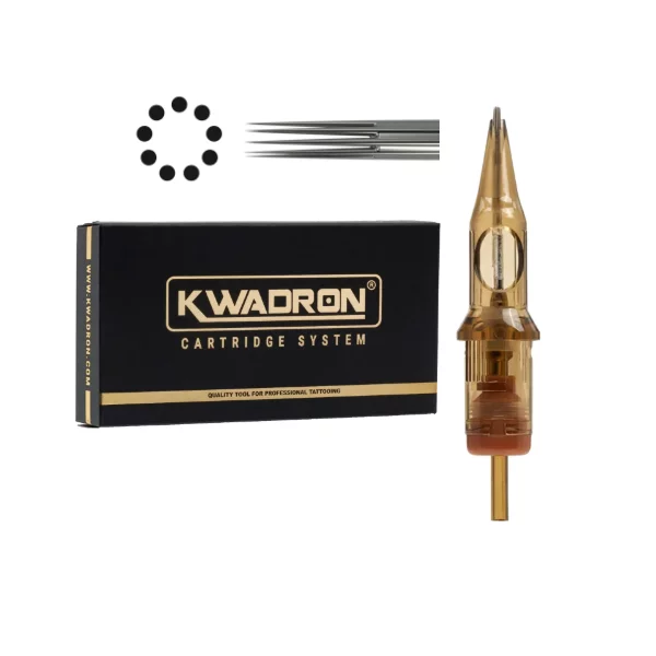 Kwadron Cartridges - 2503 Round Shader Long Taper - 20St.