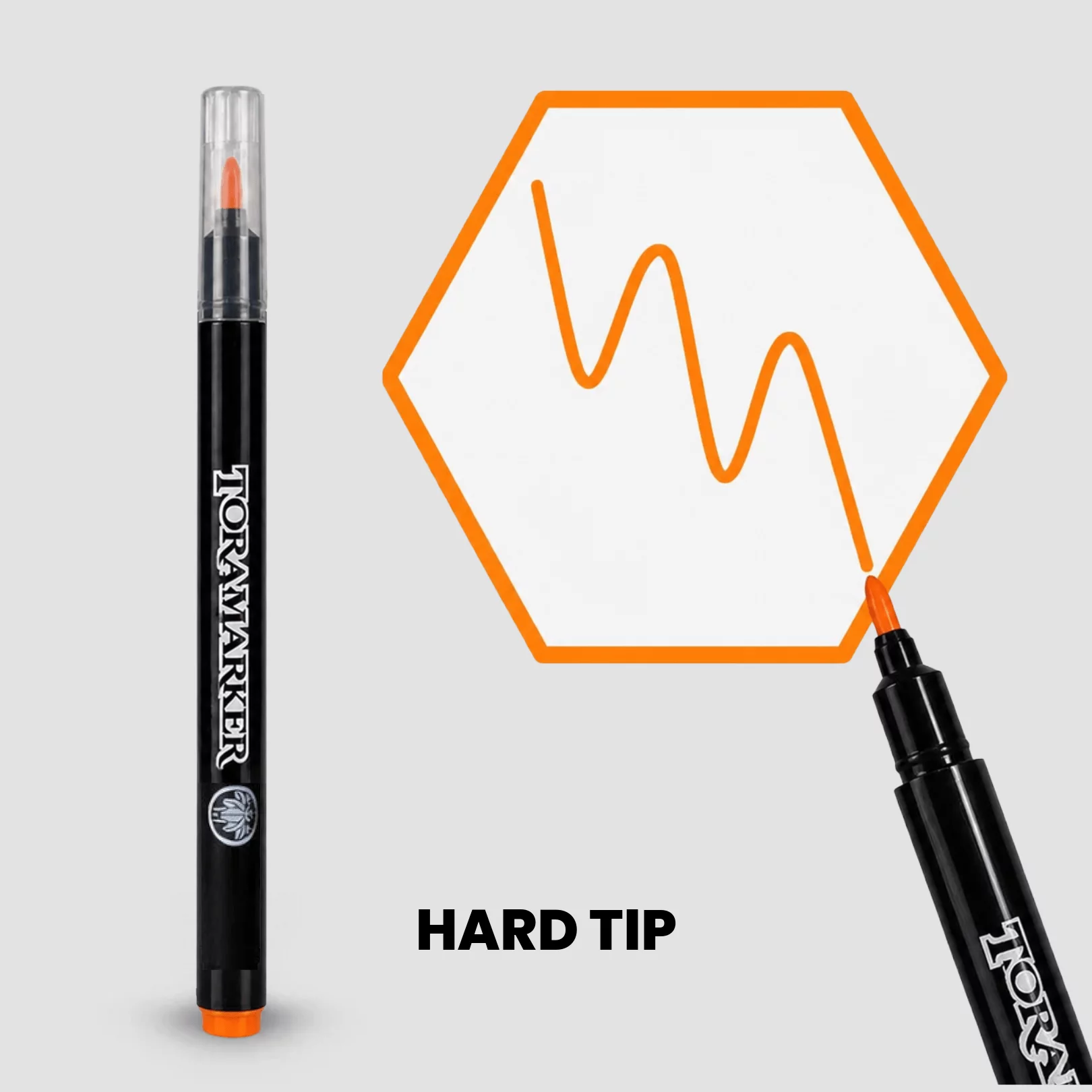 Tora Marker Fine Tip - Daidai Orange