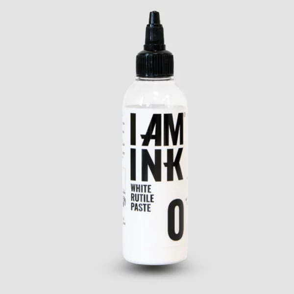 I AM INK #0 White Rutile Paste Tattoofarbe 100ml
