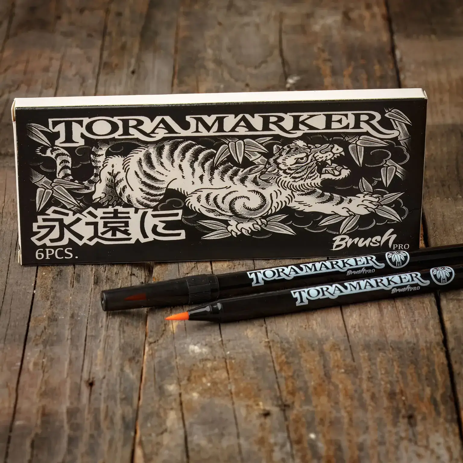 Tora Marker Brush Pro - Daidai Orange