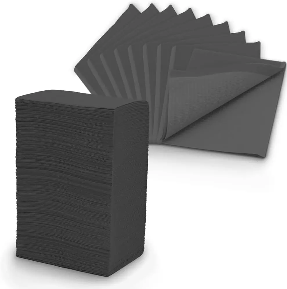Abdecktücher Schwarz - 125Stk 33x45cm