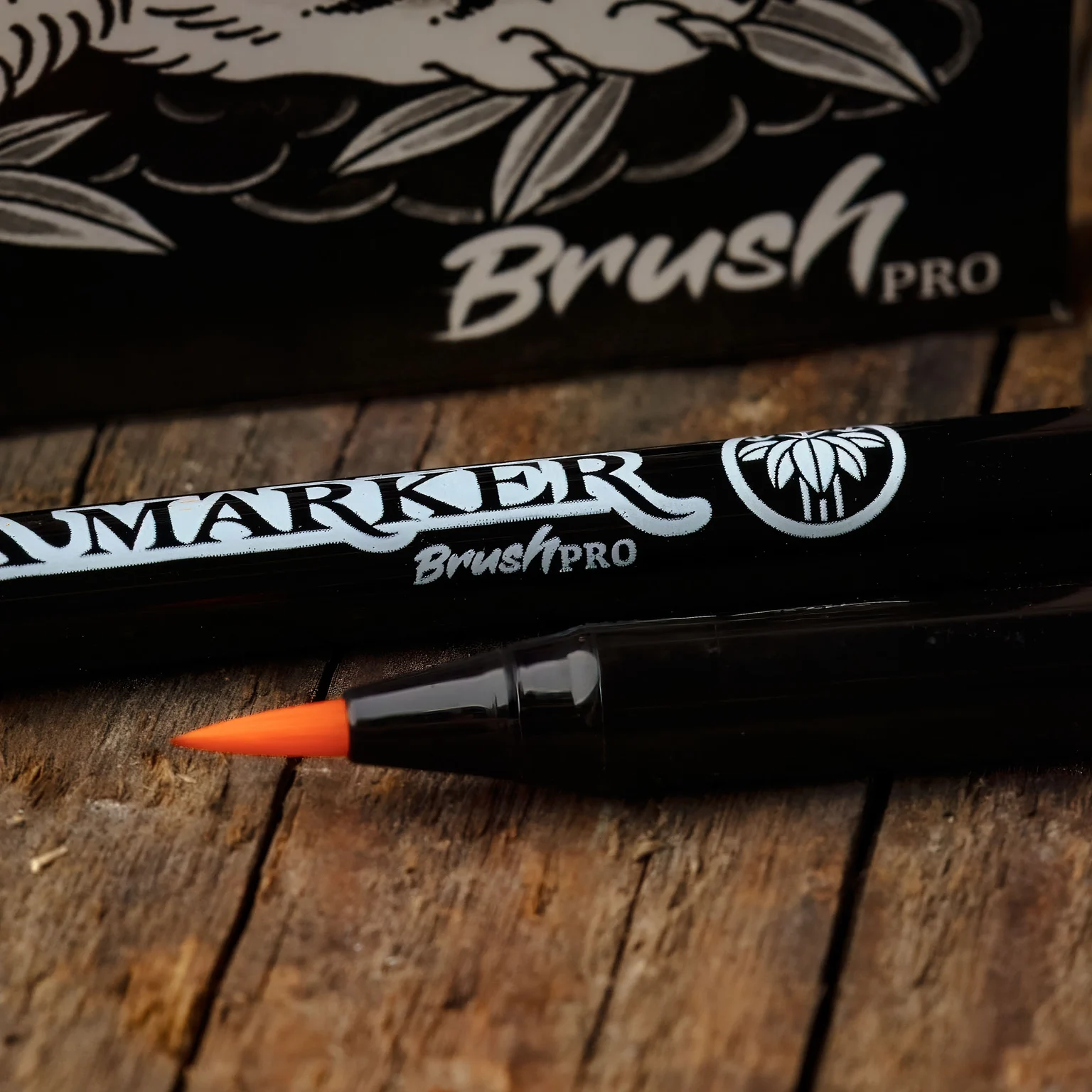 Tora Marker Brush Pro - Daidai Orange