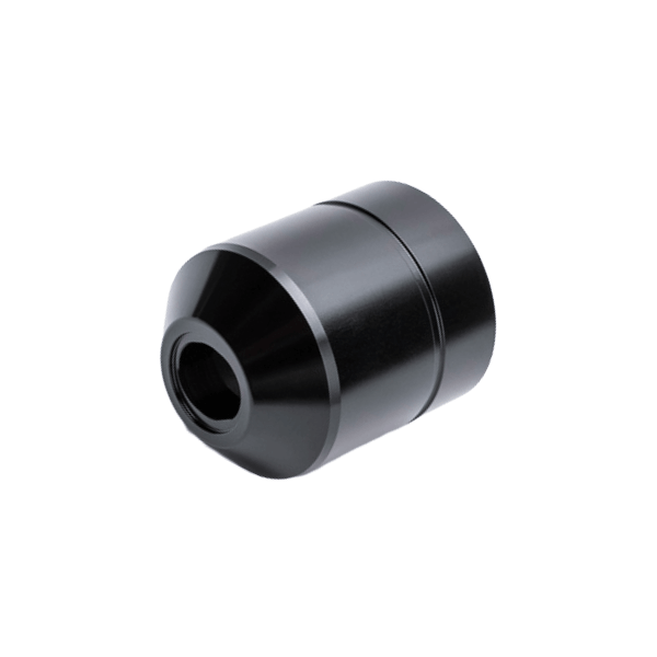 ACUS Grip Heavy 2 33 mm Edelstahl Griff Detailansicht der Cartridge-Aufnahme