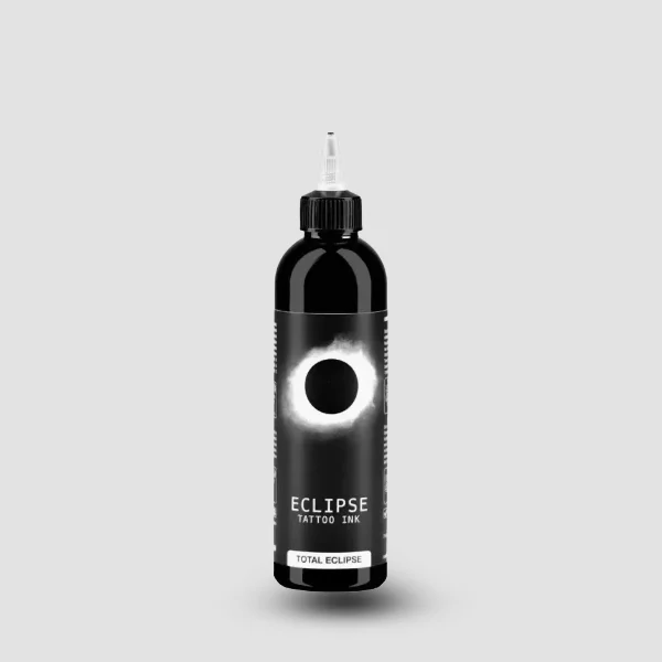 Eclipse Total Eclipse Black Ink – hochreines, hypoallergenes Schwarz für Linien und Grey Wash, 150ml Flasche