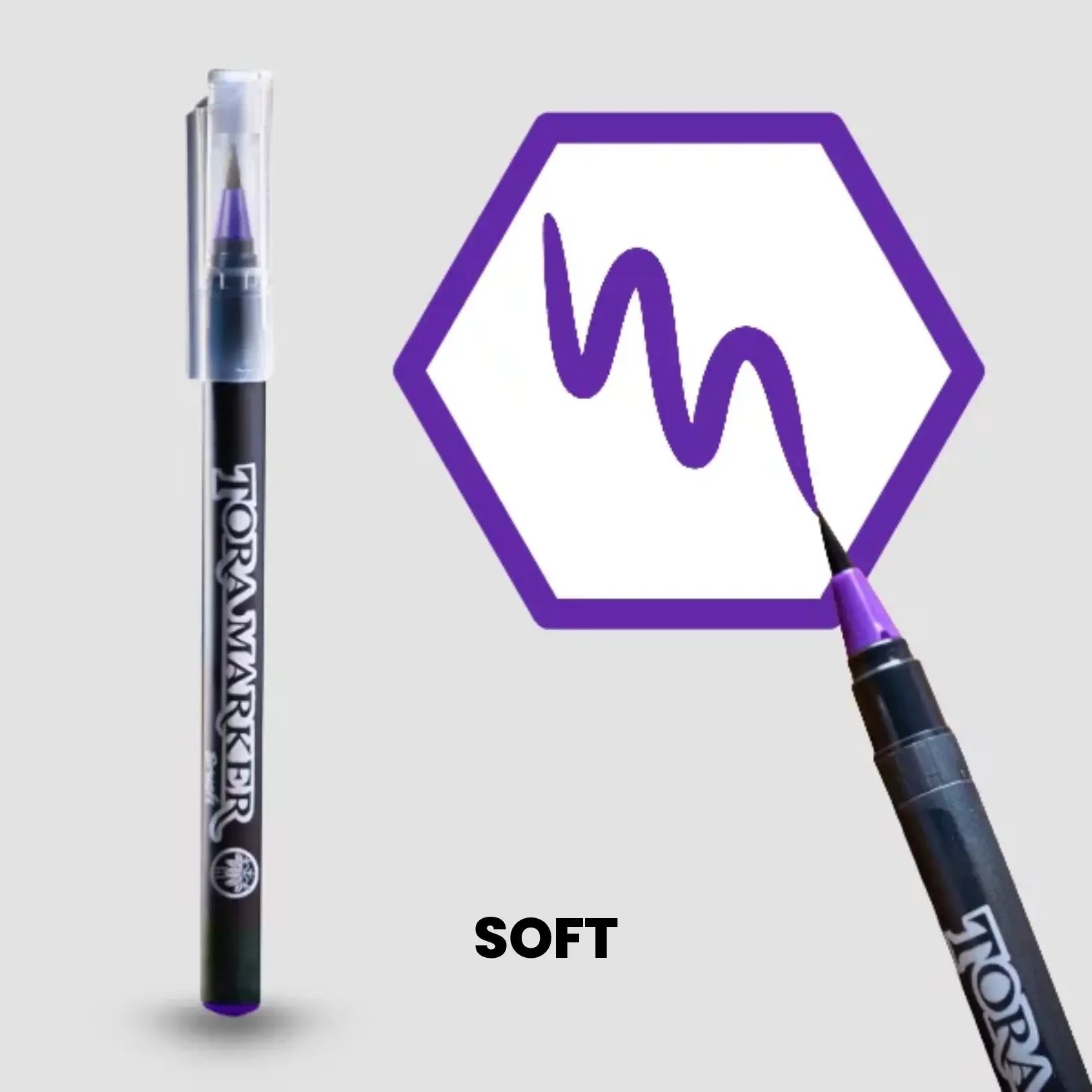 Tora Marker Brush - Rindo Violet