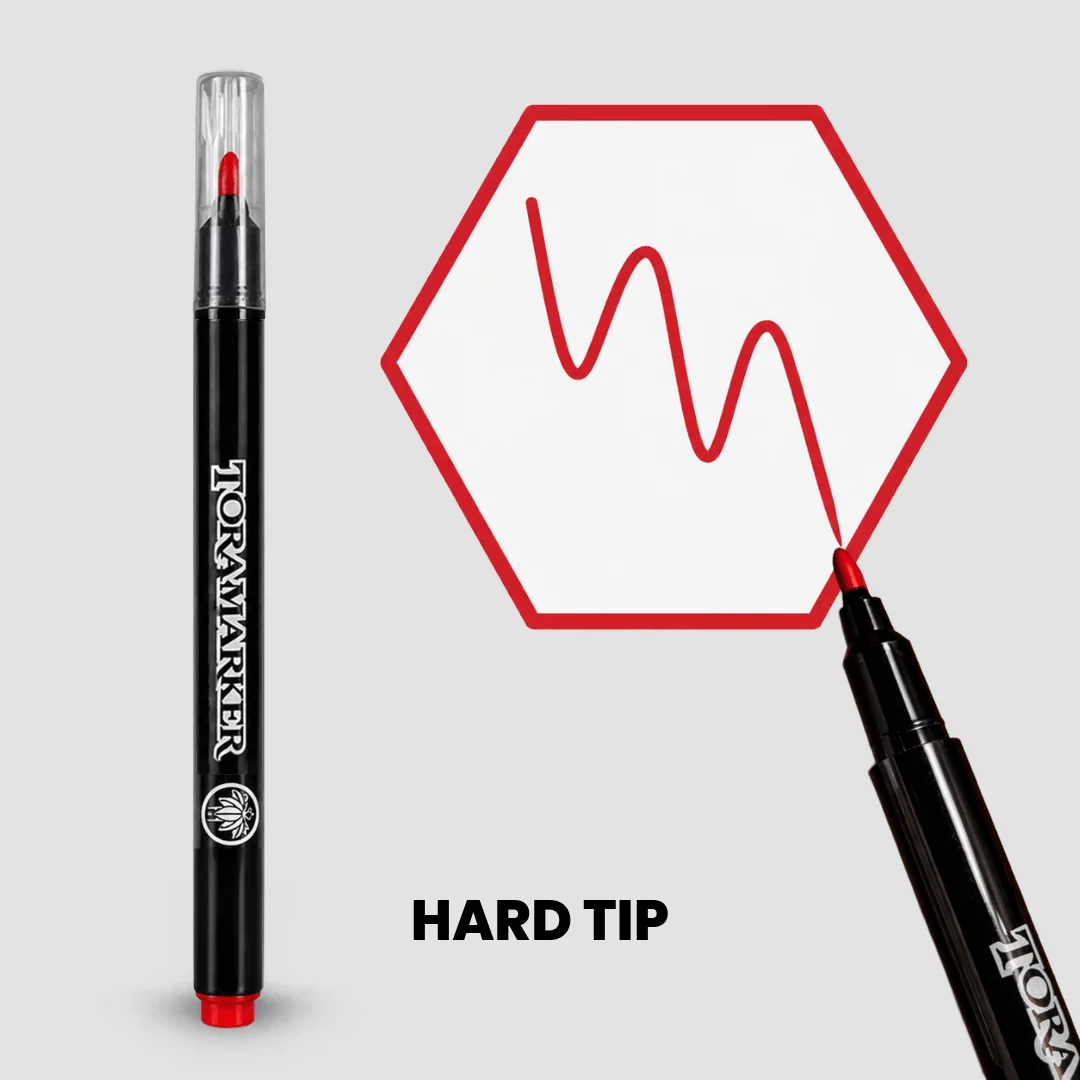 Tora Marker Fine Tip - Chi Red