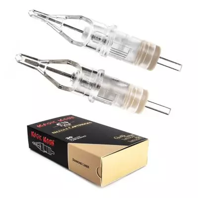 Magic Moon Standard Cartridge 2503 Diamond Liner Long Taper - 20St.