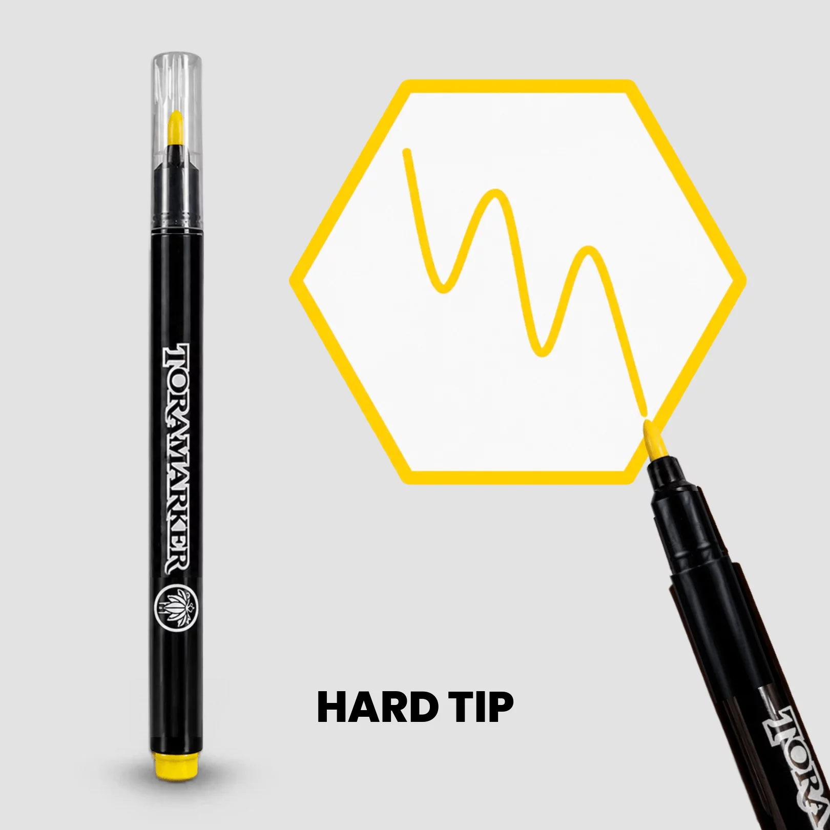 Tora Marker Fine Tip - Kin Yellow